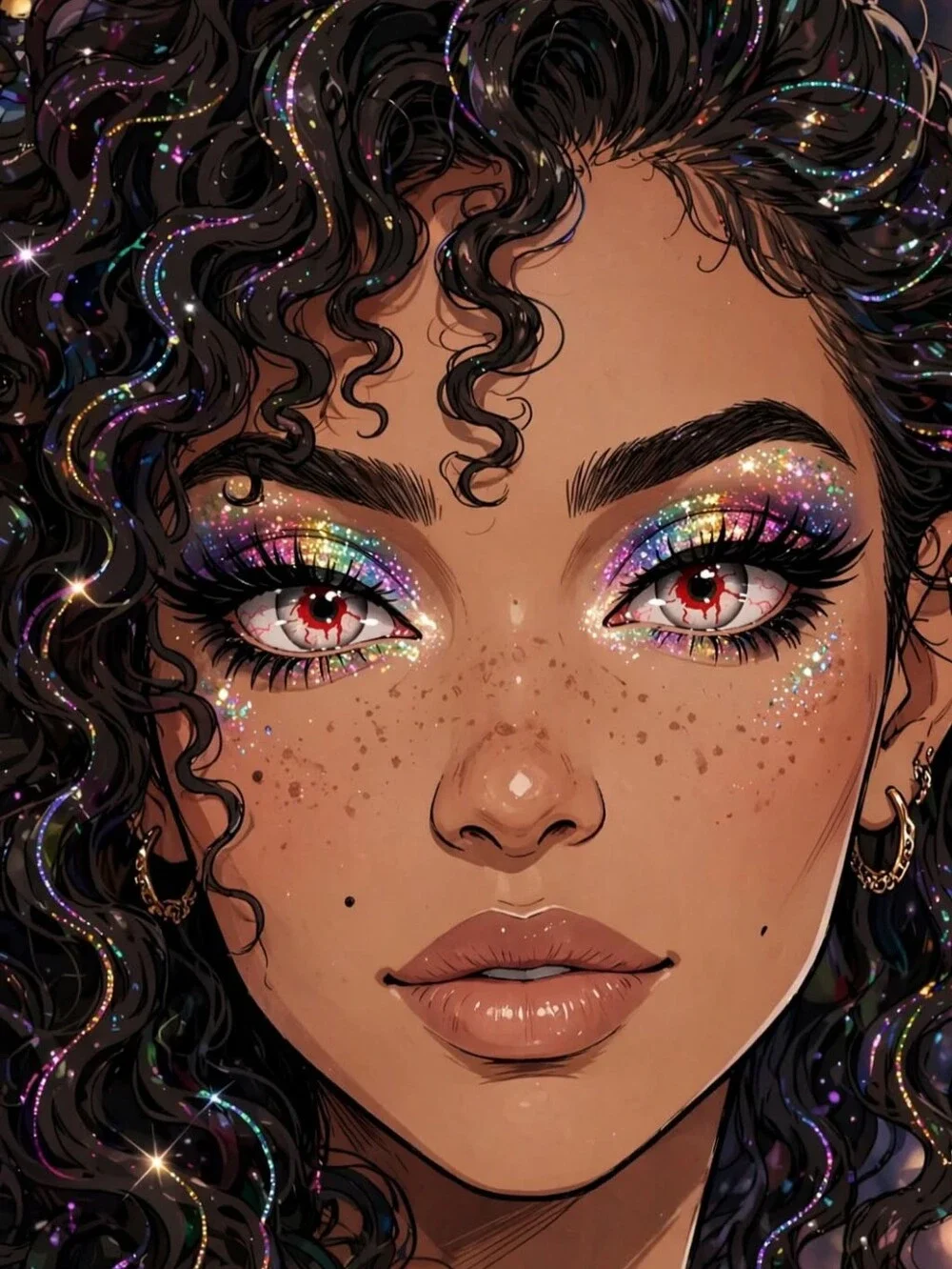 Halloween Color Eye Wear Lenses - Costume Enhancements